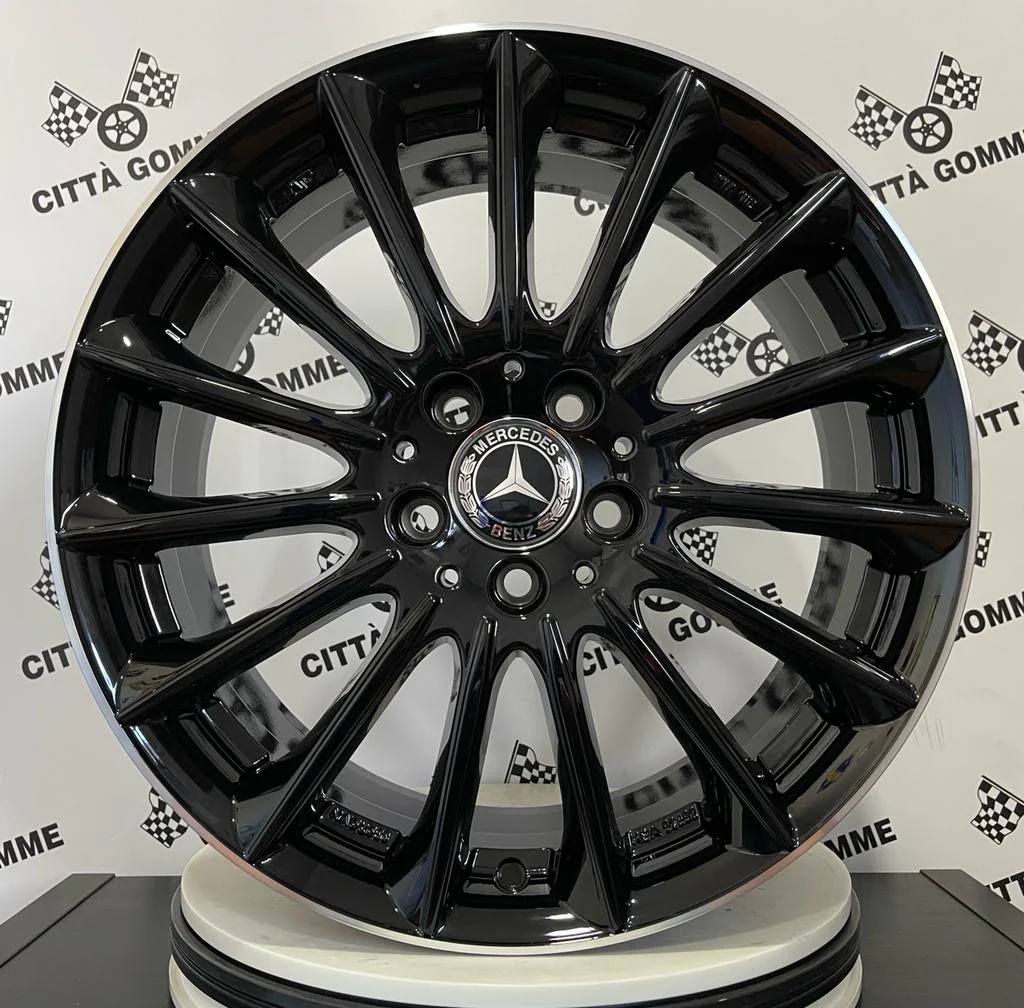 Set da 4 Cerchi in lega Msw30 per Mercedes Classe A B C E CLA GLA GLB VITO GLK GLE GLC - Image 4