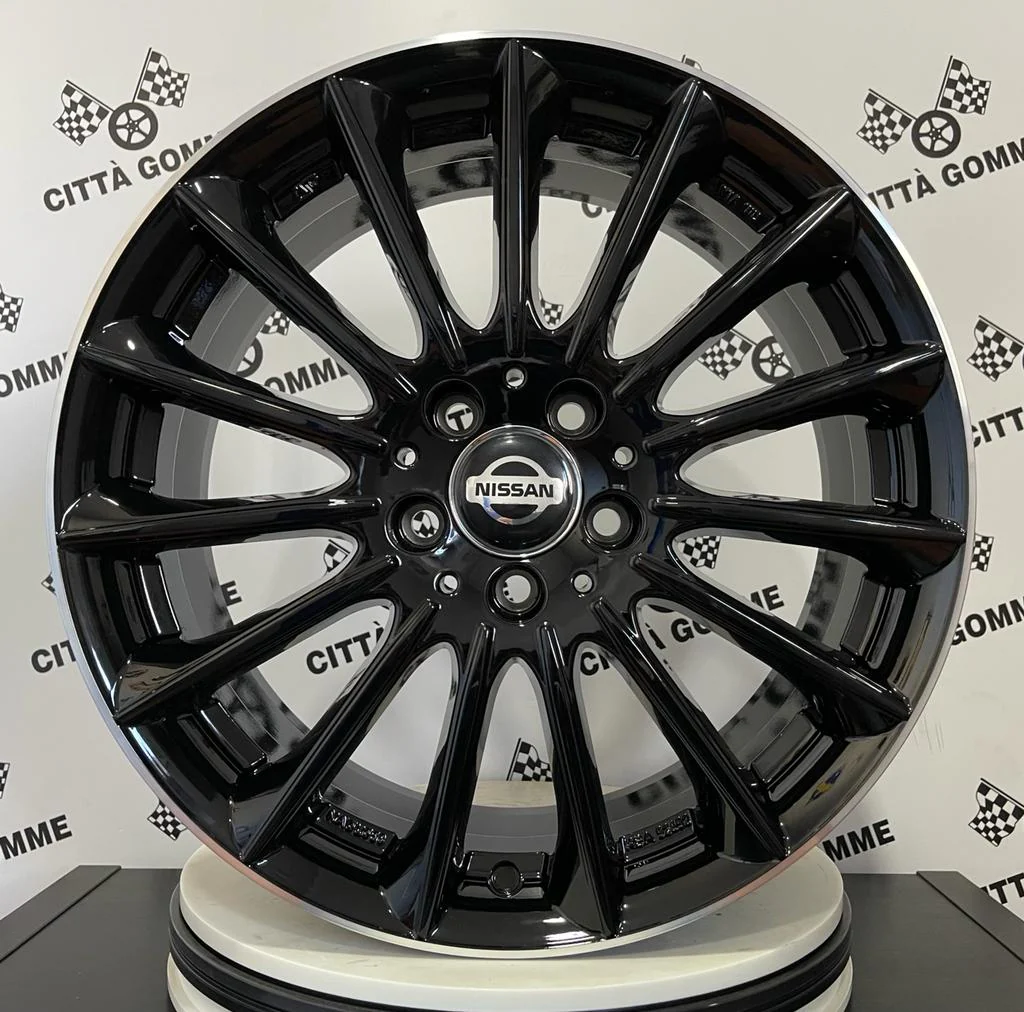 Set da 4 Cerchi in lega Msw30 per Nissan Juke Quashqai x-Trail Pulsar Leaf e-NV200 - Image 4