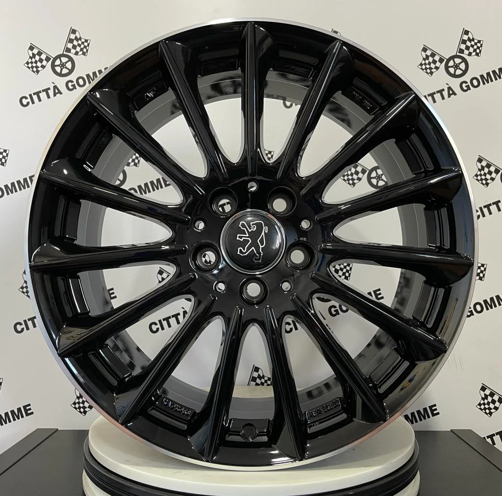Set da 4 Cerchi in lega Msw30 per Peugeot 3008 308 407 5008 508 607 GT Line - Image 4