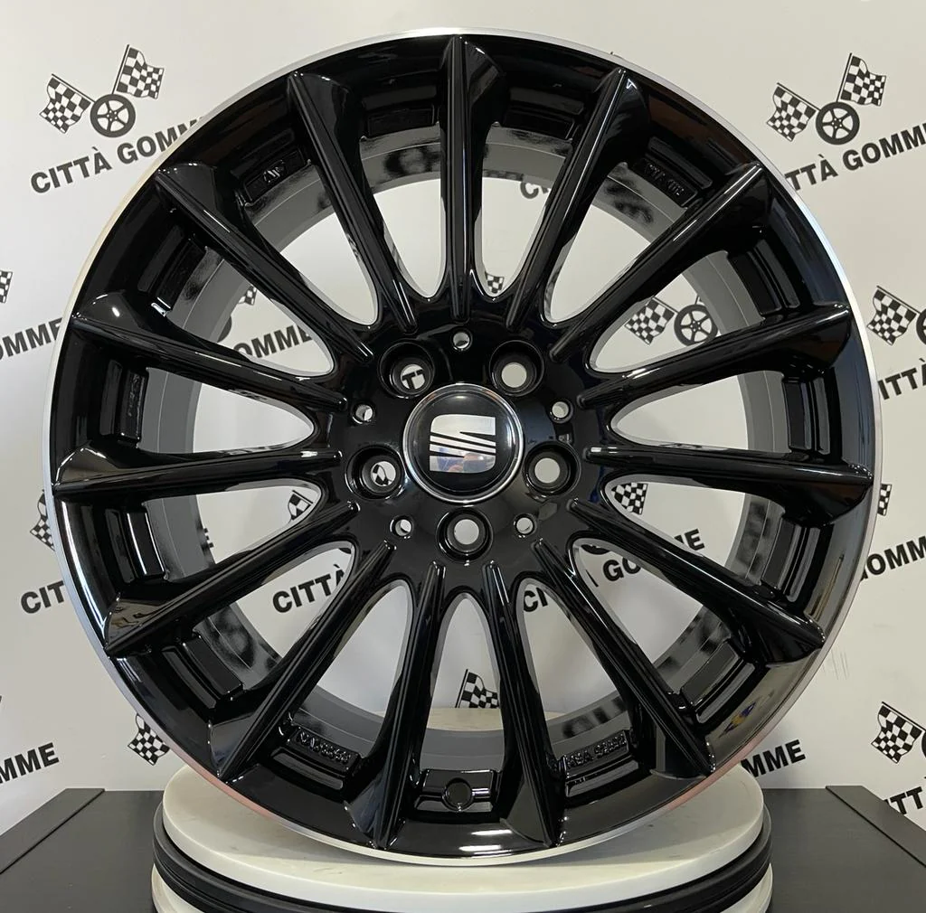 Set da 4 Cerchi in lega Msw30 per Seat Alhambra Ateca Altea Exeo Leon Tarraco Cupra Formentor - Image 3