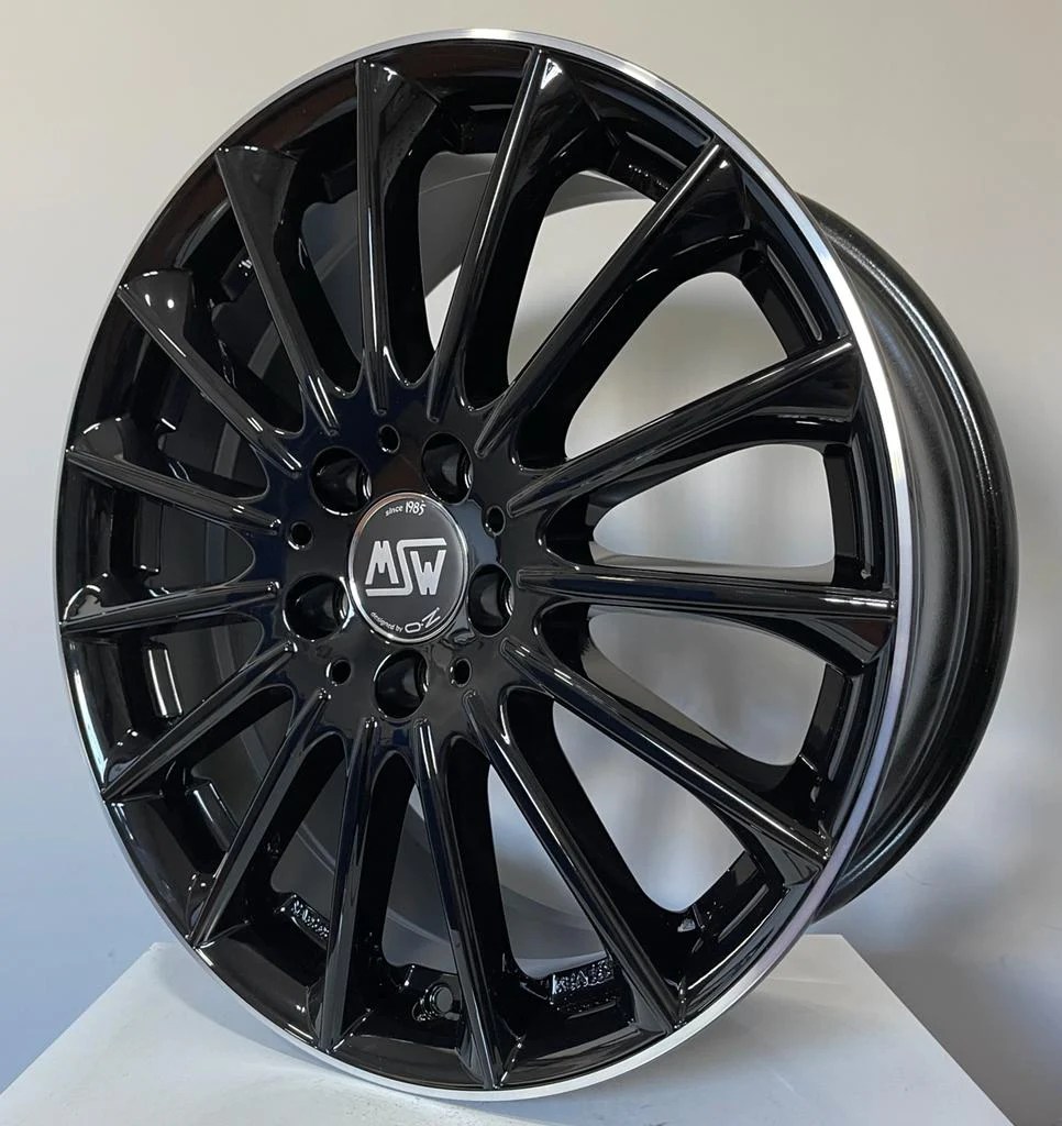 Set da 4 Cerchi in lega Msw30 per Volkswagen Golf 5 6 7 8 T-Roc Tiguan Eos Touran Caddy Jetta Beetle Sharan ID3 - Image 2