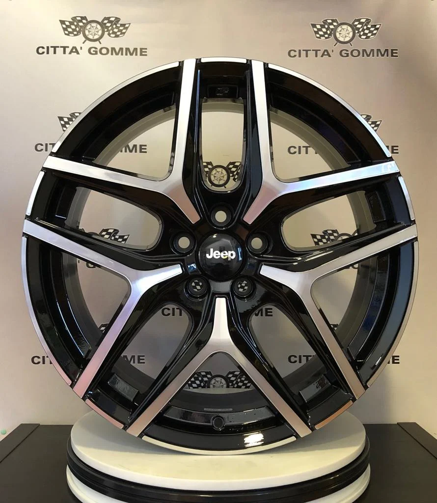 Set da 4 Cerchi in lega Msw40 per  Jeep Renegade Compass Cherokee - Image 3