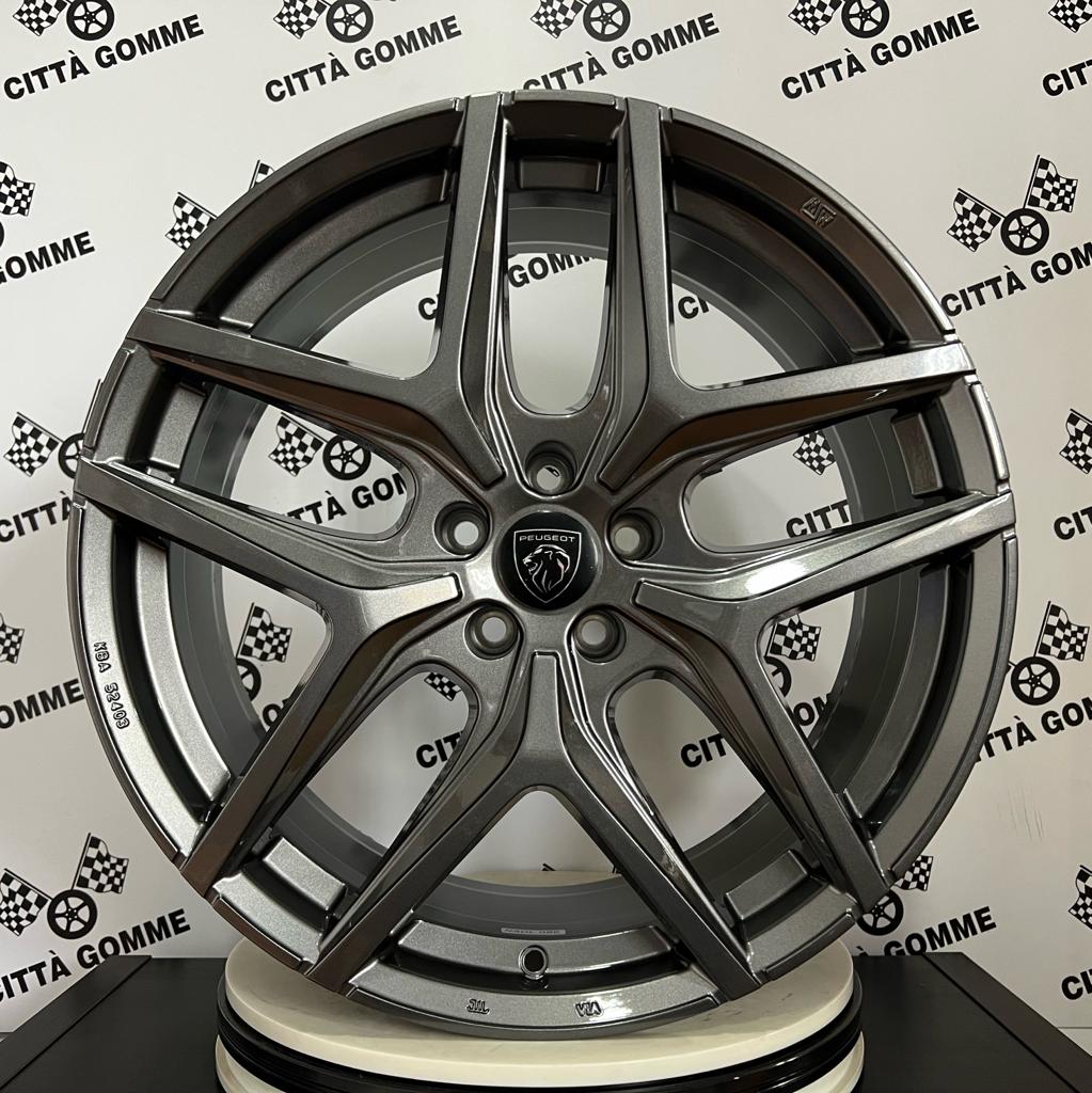 Set da 4 Cerchi in lega Msw40 per Peugeot 3008 308 407 5008 508 607 GT Line - Image 2
