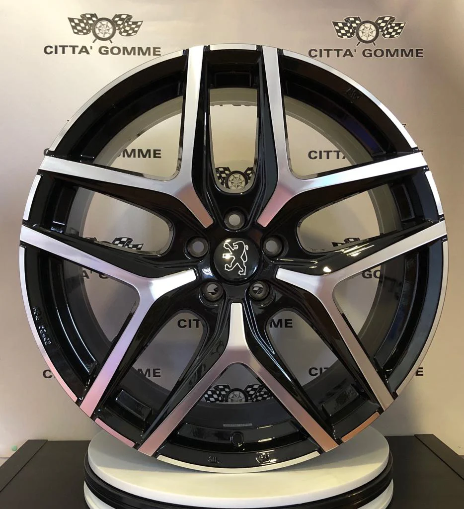 Set da 4 Cerchi in lega Msw40 per Peugeot 3008 308 407 5008 508 607 GT Line - Image 3