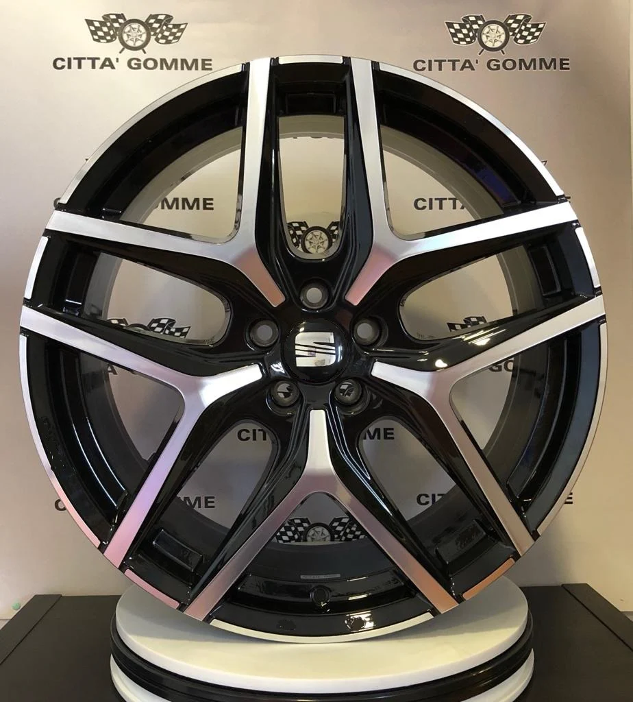 Set da 4 Cerchi in lega Msw40 per Seat Alhambra Ateca Altea Exeo Leon Tarraco Cupra Formentor - Image 3