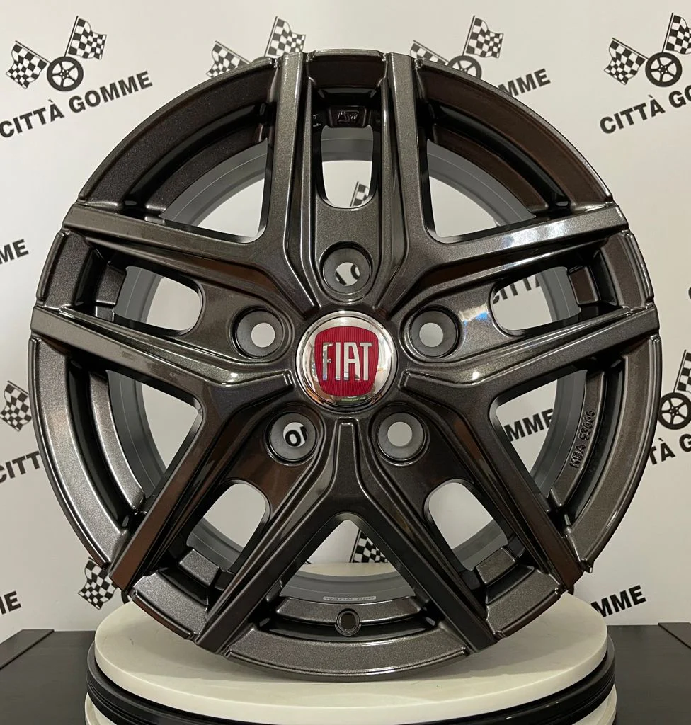 Set da 4 Cerchi in lega Msw40 Van per Fiat Ducato Maxi Light Camper (5X130) - Image 5