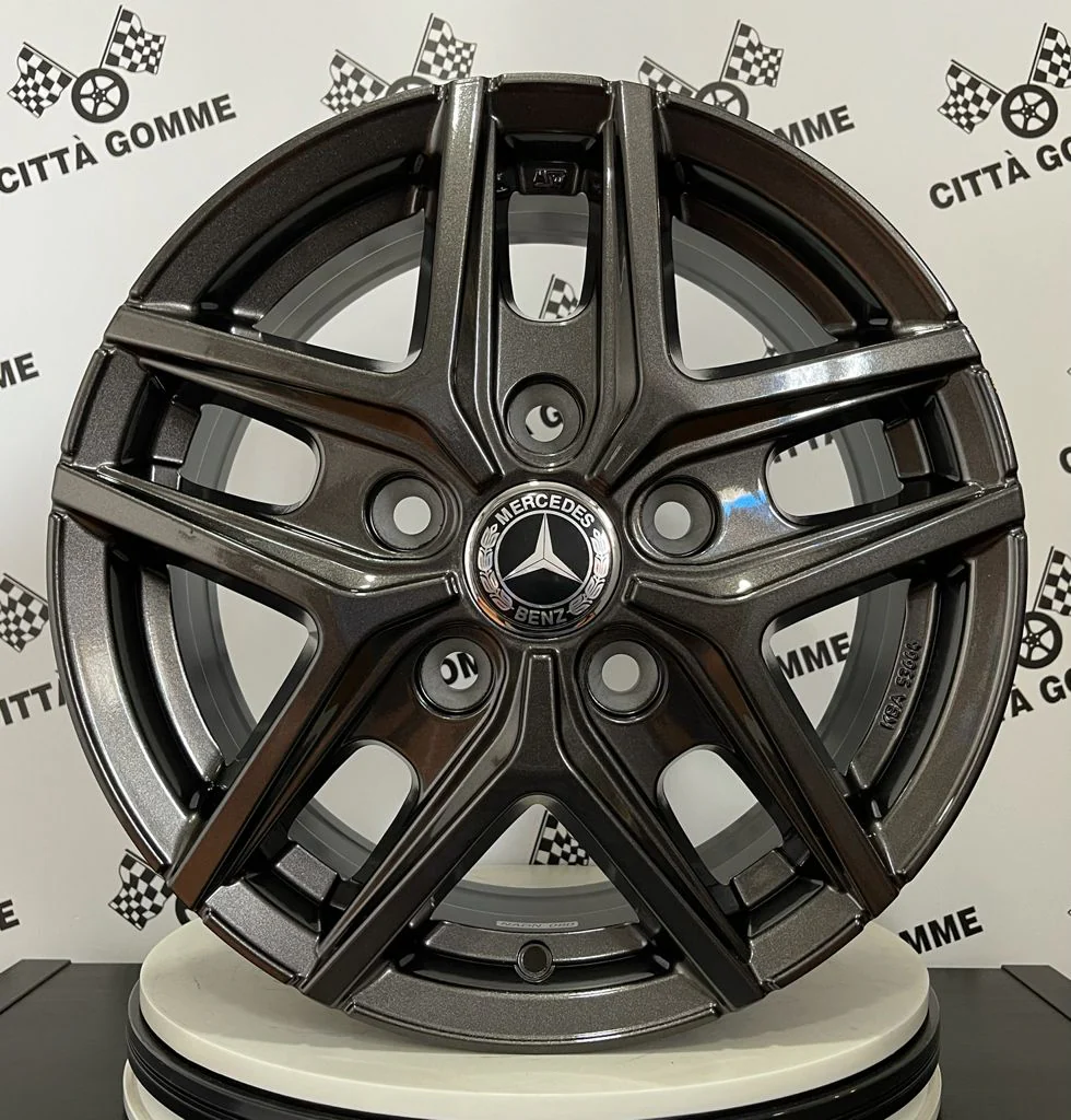 Set da 4 Cerchi in lega Msw40 Van per Mercedes Classe V Vito Viano - Image 5