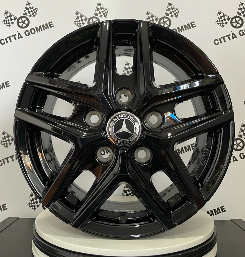 Set da 4 Cerchi in lega Msw40 Van per Mercedes Classe V Vito Viano - Image 6