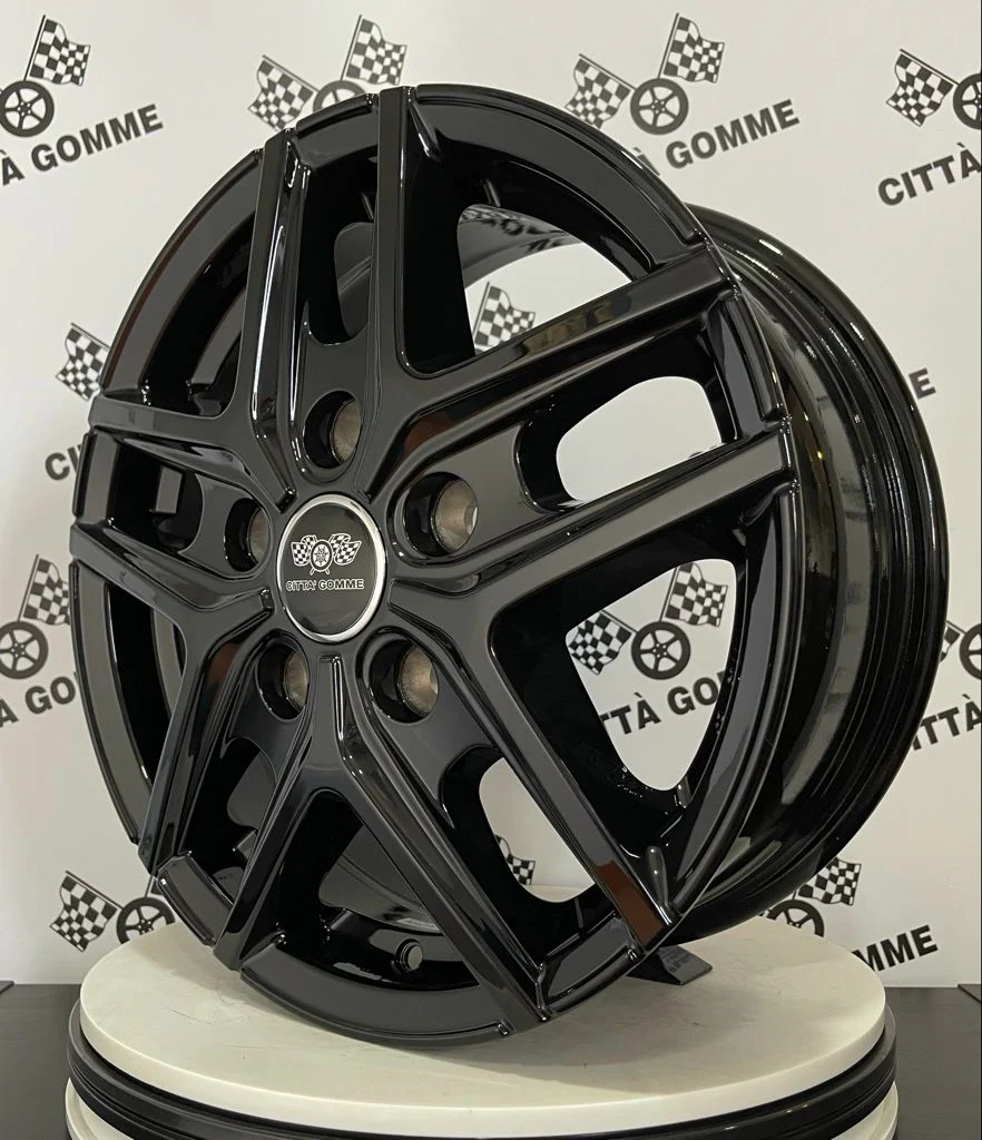 Set da 4 Cerchi in lega Msw40 Van per Nissan NV300 Juke X-Trail Pulsar Leaf Primera Almera Tino - Image 3