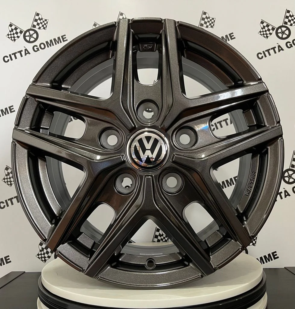 Set da 4 Cerchi in lega Msw40 Van per Volkswagen Amarok Crafter Caravelle Camper Kombi California Multivan Transporter T5 T6 T6.1 - Image 5