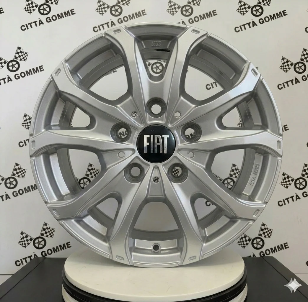 Set da 4 Cerchi in lega Msw48 Van per Fiat Ducato Maxi Light Camper (5X118) - Image 3