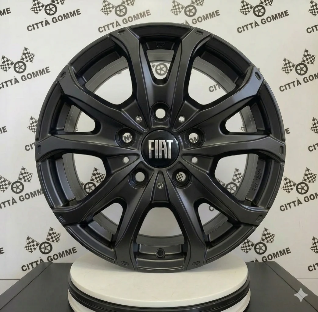 Set da 4 Cerchi in lega Msw48 Van per Fiat Ducato Maxi Light Camper (5X130) - Image 2