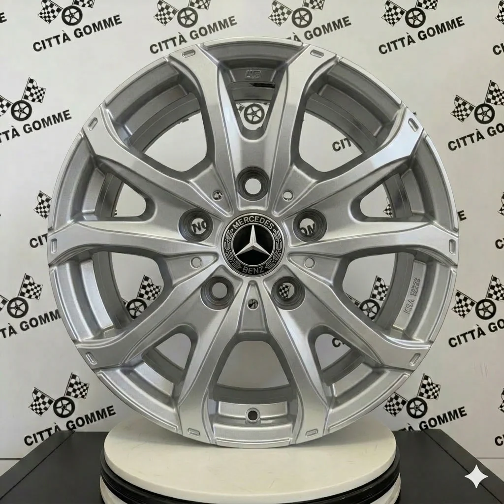 Set da 4 Cerchi in lega Msw48 Van per Mercedes Classe V Vito Viano - Image 3