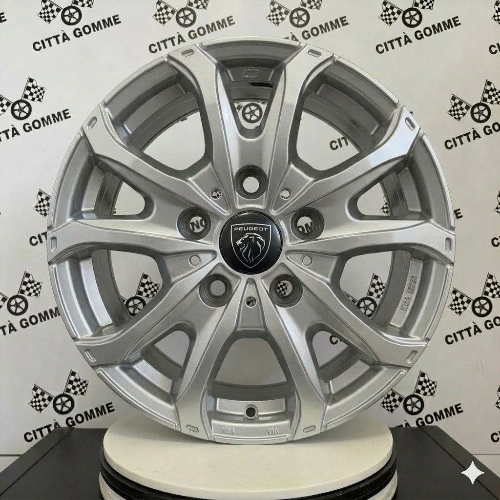 Set da 4 Cerchi in lega Msw48 Van per Peugeot Boxer (5X118) - Image 3