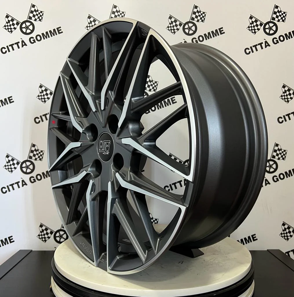 Set da 4 Cerchi in lega MSW50-4 per Abarth 500 595 SS esseesse - Image 6