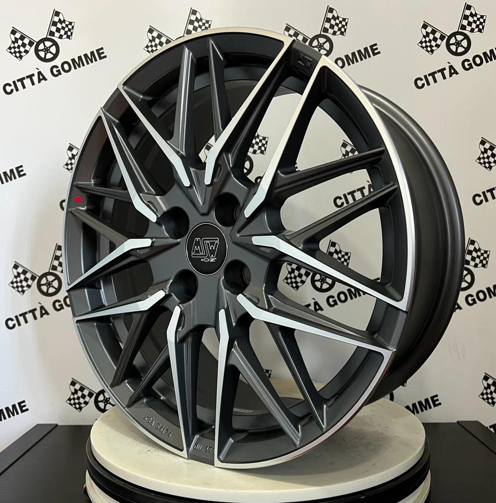 Set da 4 Cerchi in lega MSW50-4 per Abarth 500 595 SS esseesse - Image 7