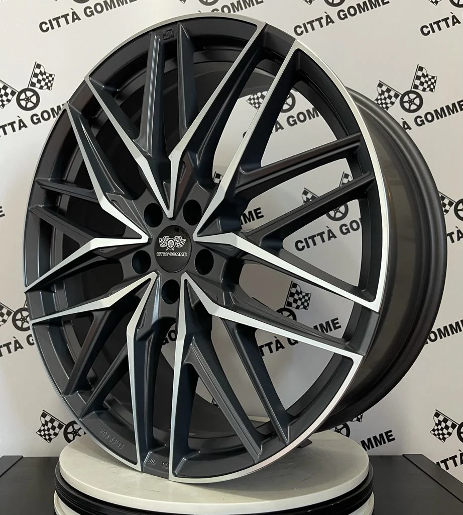 Set da 4 Cerchi in lega Msw50 per Alfa Romeo Giulietta Giulia Brera 159 Stelvio - Image 2