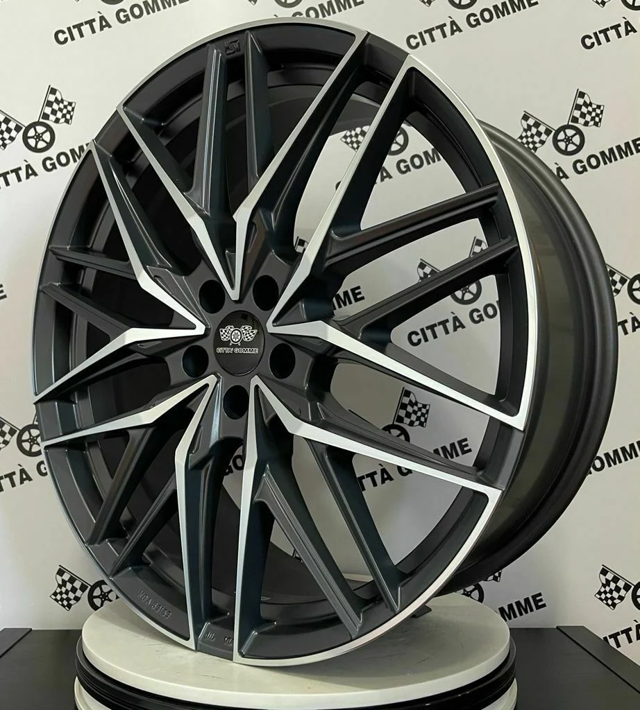 Set da 4 Cerchi in lega Msw50 per Citroen C4 Grand C4 Picasso Spacetourer C5 Aircross DS7 Crossback Berlingo - Image 3