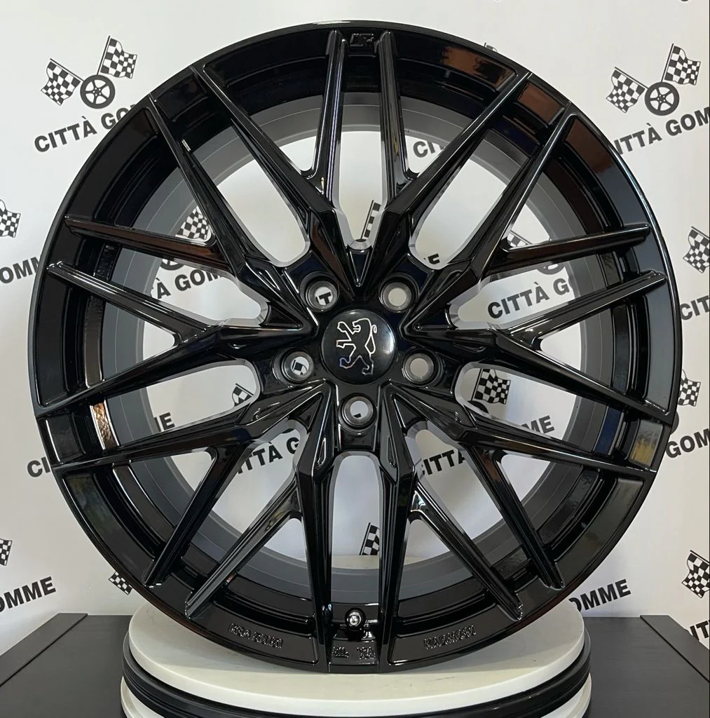 Set da 4 Cerchi in lega Msw50 per Peugeot 3008 308 407 5008 508 607 GT Line - Image 2