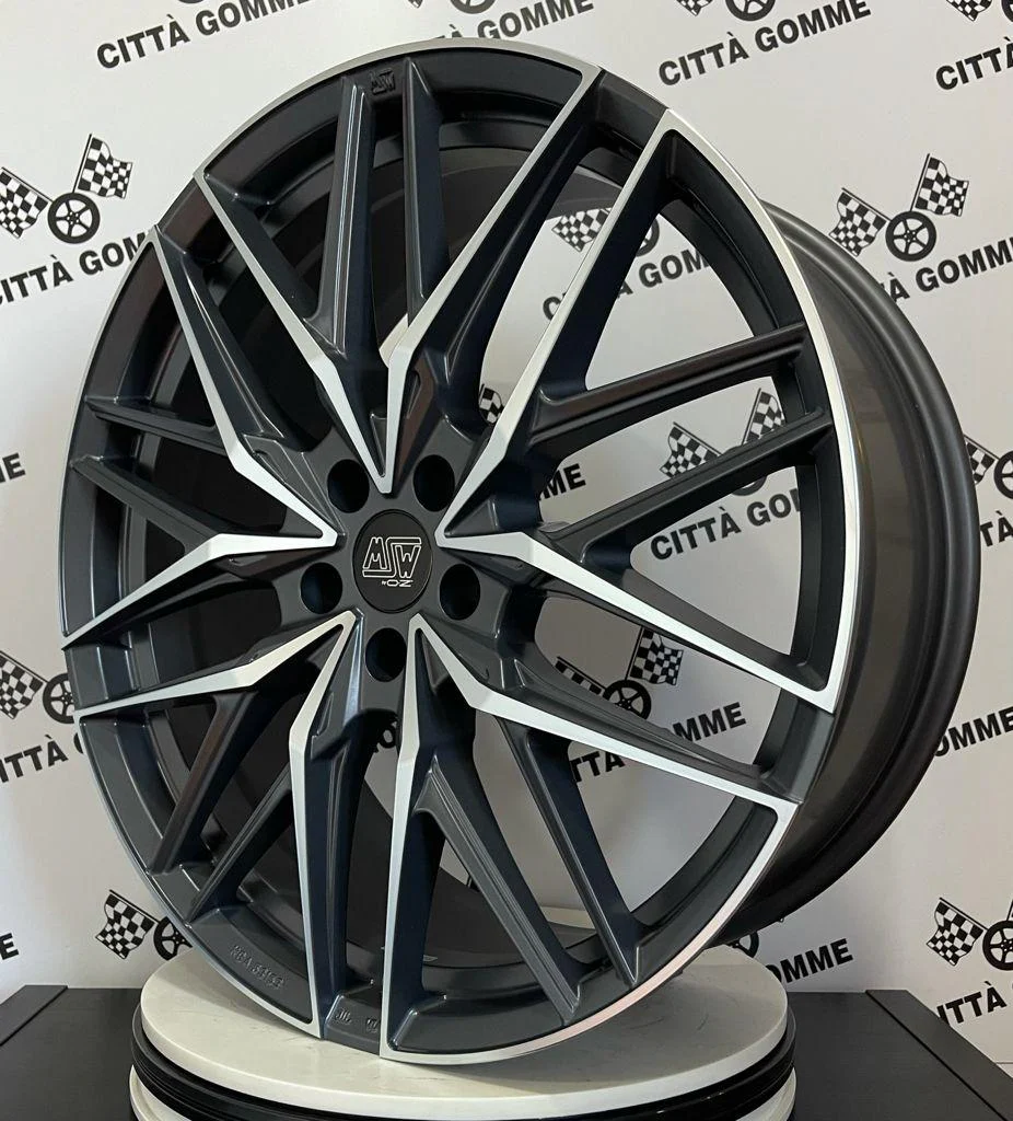 Set da 4 Cerchi in lega Msw50 per Volkswagen Golf 5 6 7 8 T-Roc Tiguan Eos Touran Caddy Jetta Beetle Sharan ID3 ID4 ID6 - Image 2