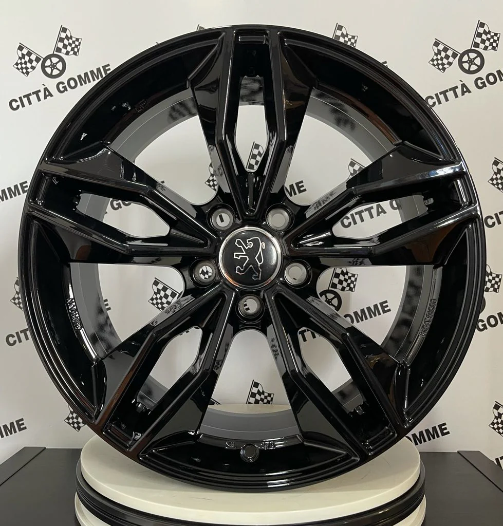 Set da 4 Cerchi in lega Msw71 per Peugeot 3008 308 407 5008 508 607 GT Line - Image 2