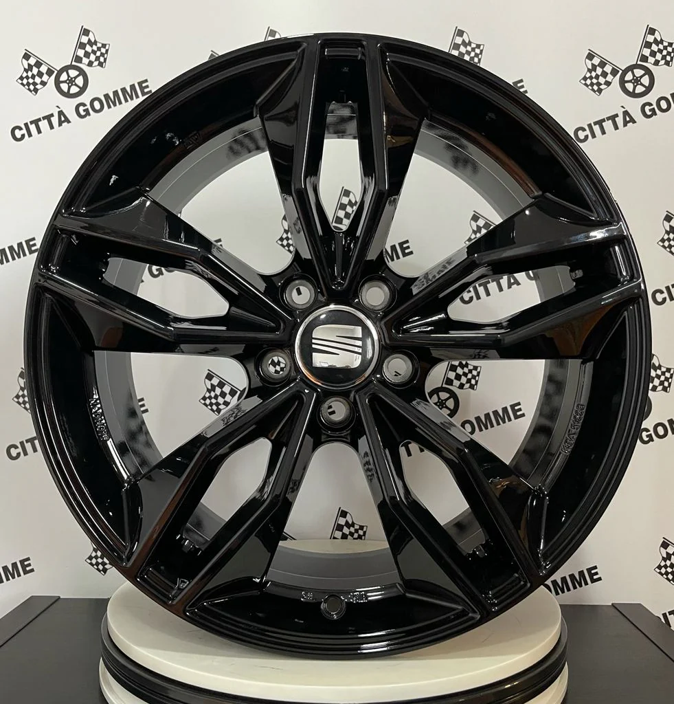 Set da 4 Cerchi in lega Msw71 per Seat Alhambra Ateca Altea Exeo Leon Tarraco Cupra Formentor - Image 2
