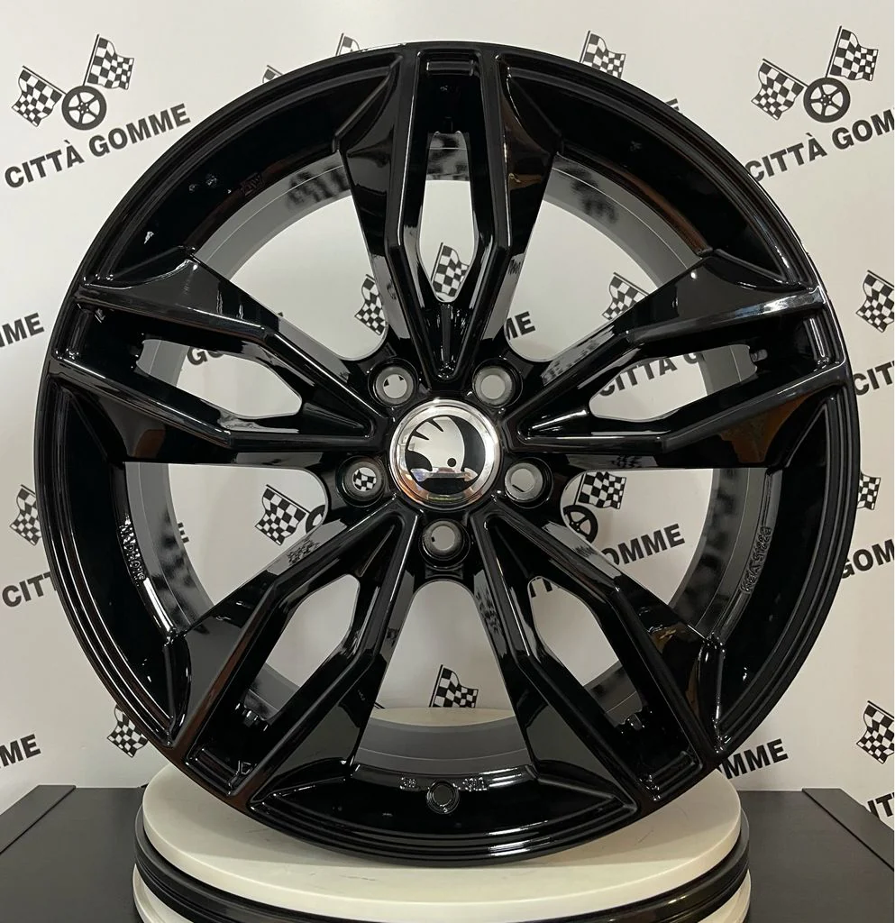 Set da 4 Cerchi in lega Msw71 per Skoda Karoq Kodiaq Octavia Superb Yeti Enyaq - Image 2