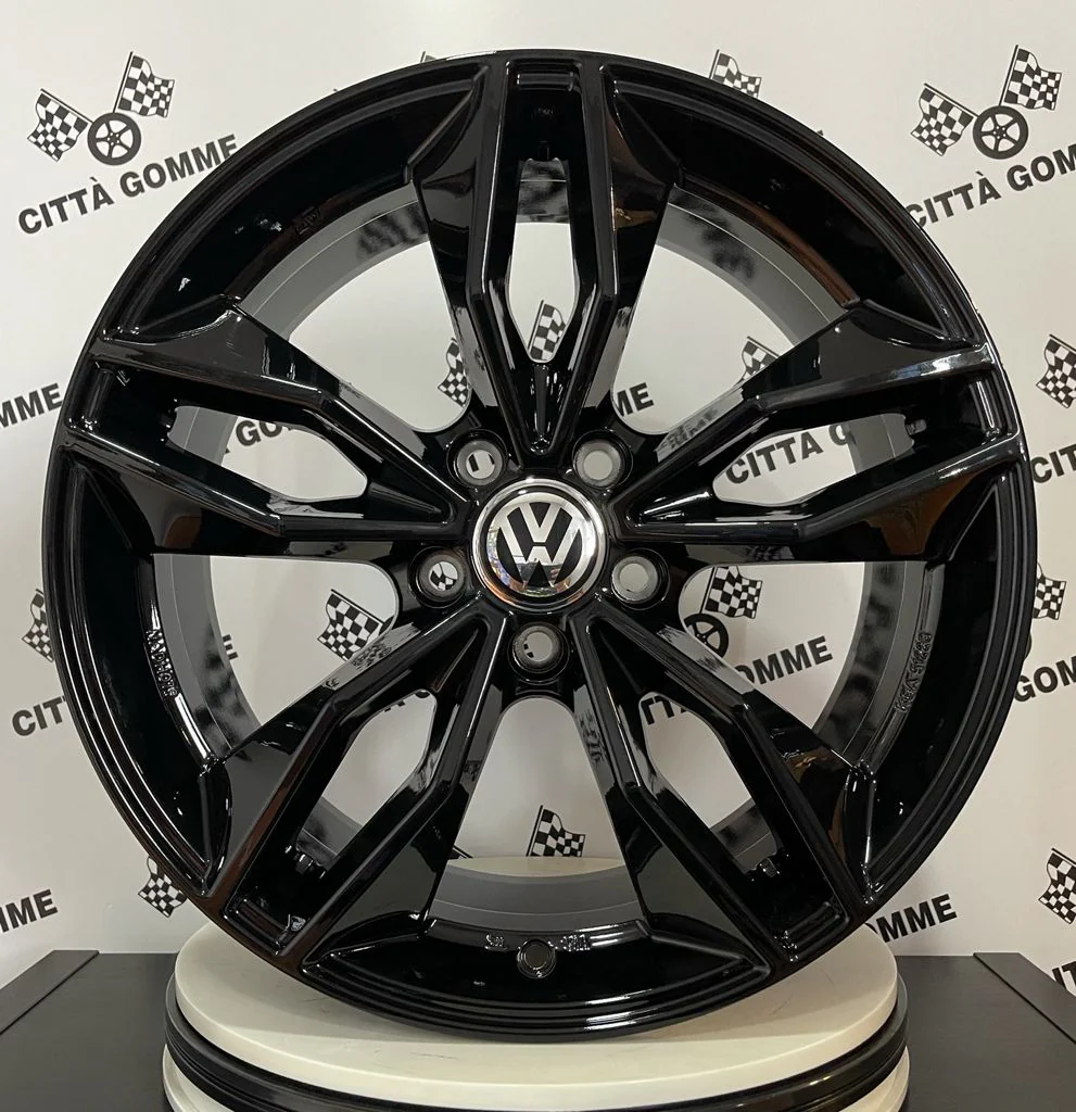 Set da 4 Cerchi in lega Msw71 per Volkswagen Golf 5 6 7 8 T-Roc Tiguan Eos Touran Caddy Jetta Beetle Sharan ID3 - Image 2