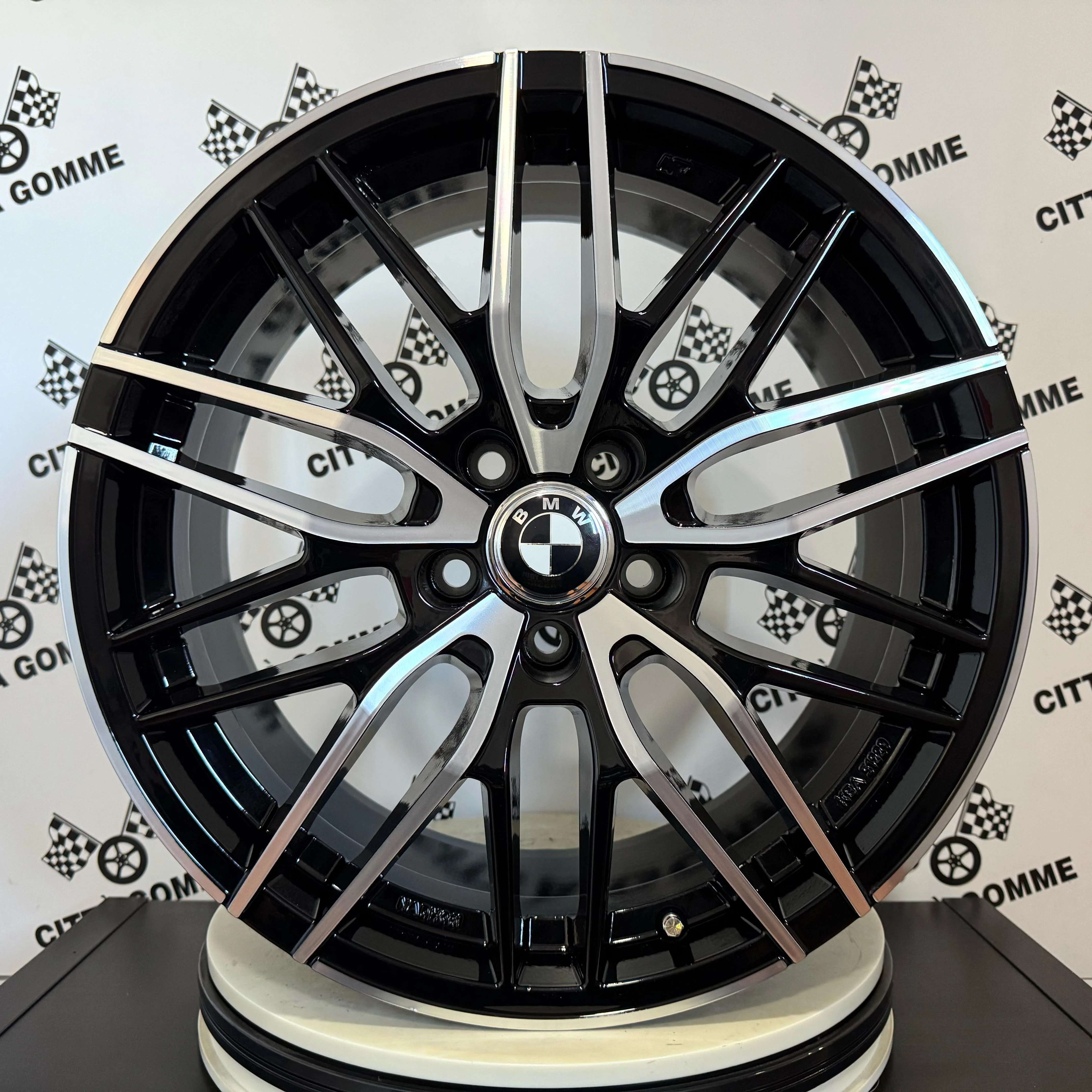Set da 4 Cerchi in lega Msw72 per BMW X1 2015> X2 X3 X4 Serie 5 2017> Serie 1 3  2019>  Serie 2 Active / Gran Tourer - Image 2