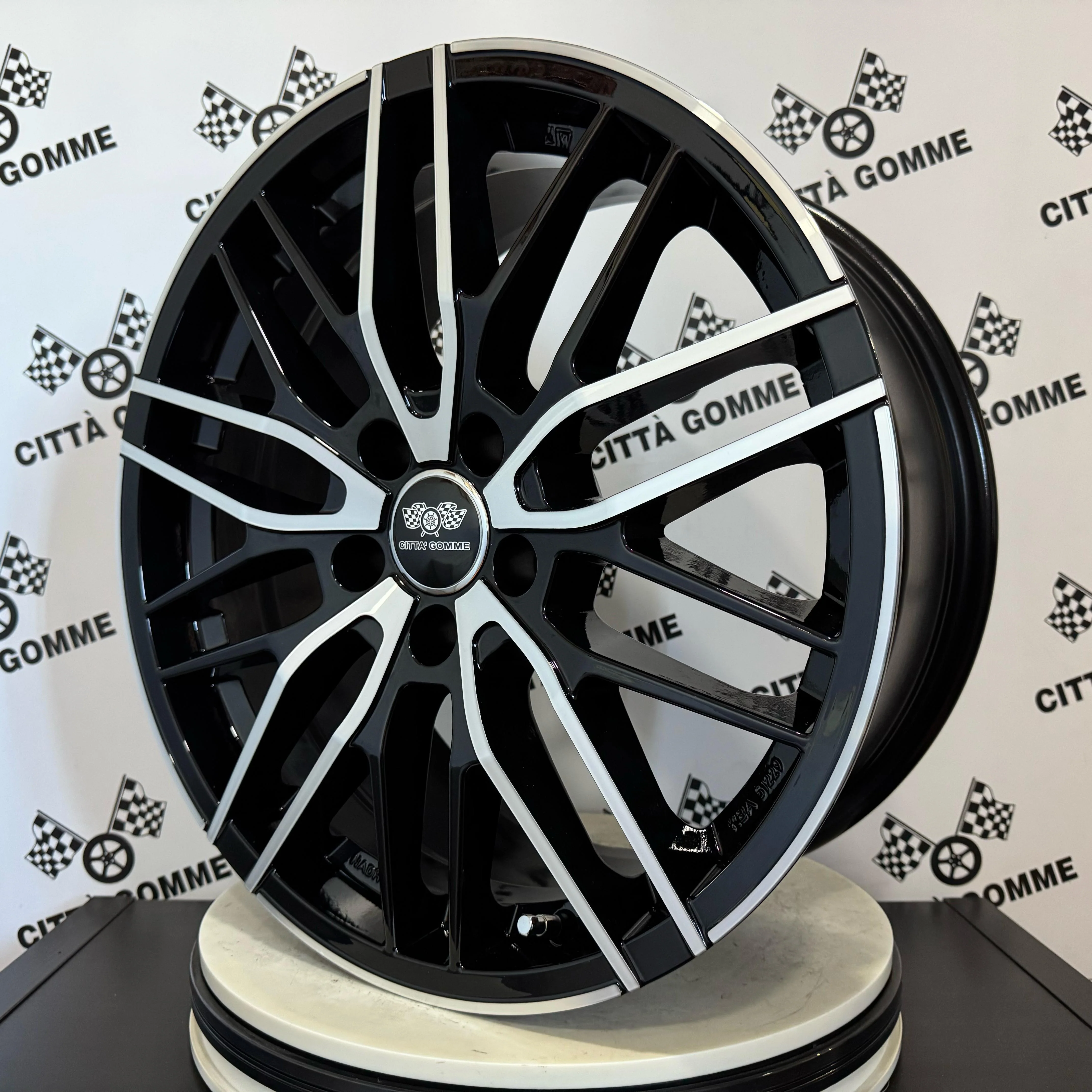 Set da 4 Cerchi in lega Msw72 per Seat Ibiza Arona Toledo Cordoba - Image 2
