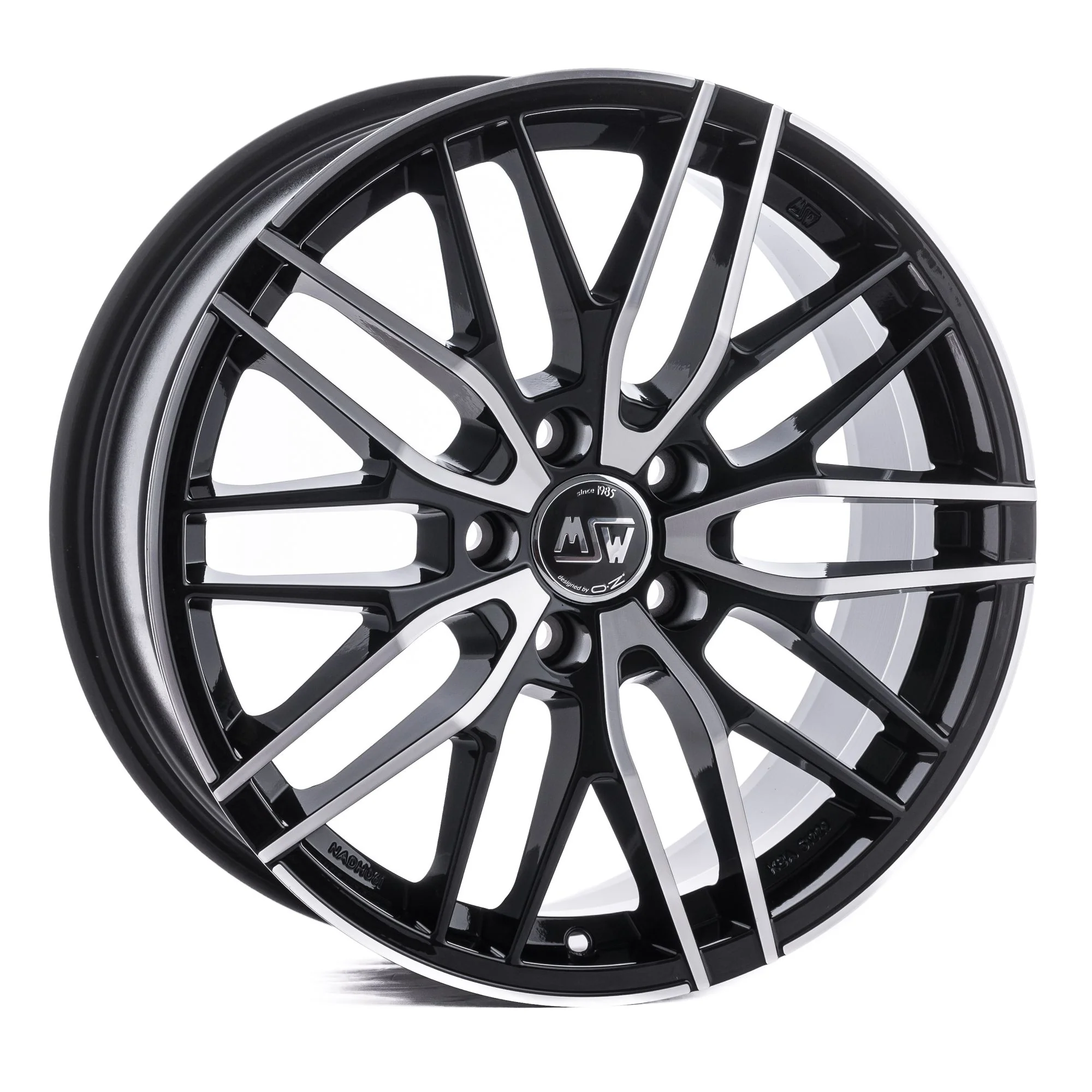 Set da 4 Cerchi in lega Msw72 per Volkswagen Golf 5 6 7 8 T-Roc Tiguan Eos Touran Caddy Jetta Beetle Sharan ID3 - Image 5