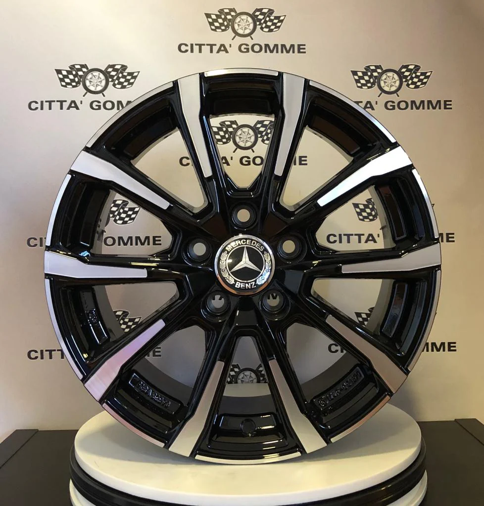 Set da 4 Cerchi in lega Msw79 per Mercedes Classe A B C E CLA GLA GLB VITO GLK GLE GLC - Image 3