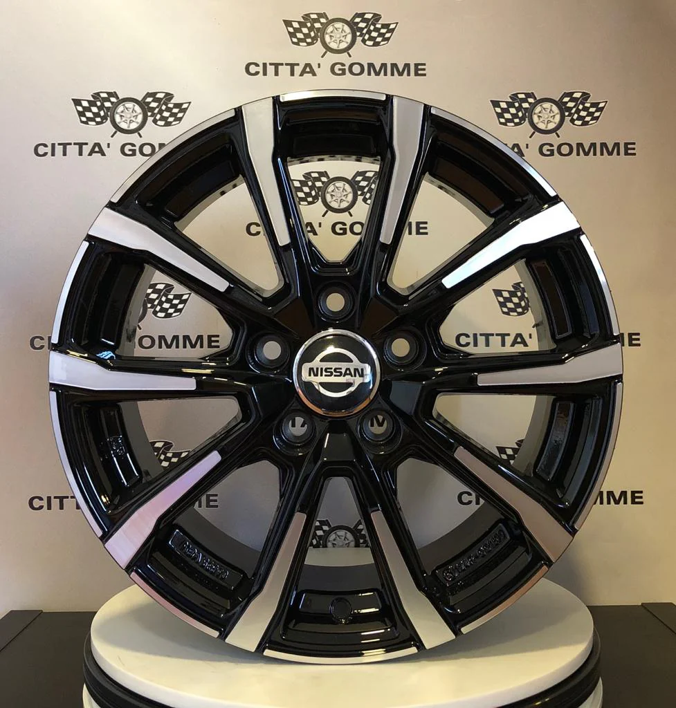 Set da 4 Cerchi in lega Msw79 per Nissan Juke Quashqai x-Trail Pulsar Leaf e-NV200 - Image 3