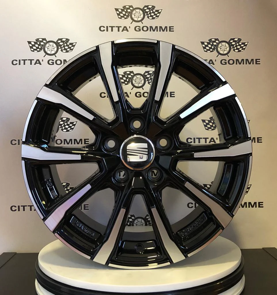 Set da 4 Cerchi in lega Msw79 per Seat Alhambra Ateca Altea Exeo Leon Tarraco Cupra Formentor - Image 3