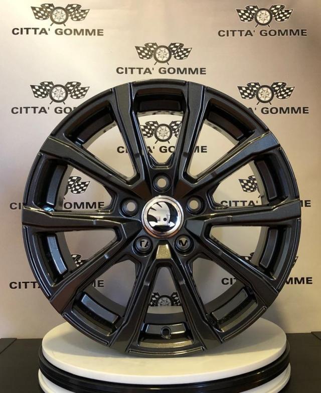 Set da 4 Cerchi in lega Msw79 per Skoda Fabia Scala Praktik Rapid Spaceback - Image 4