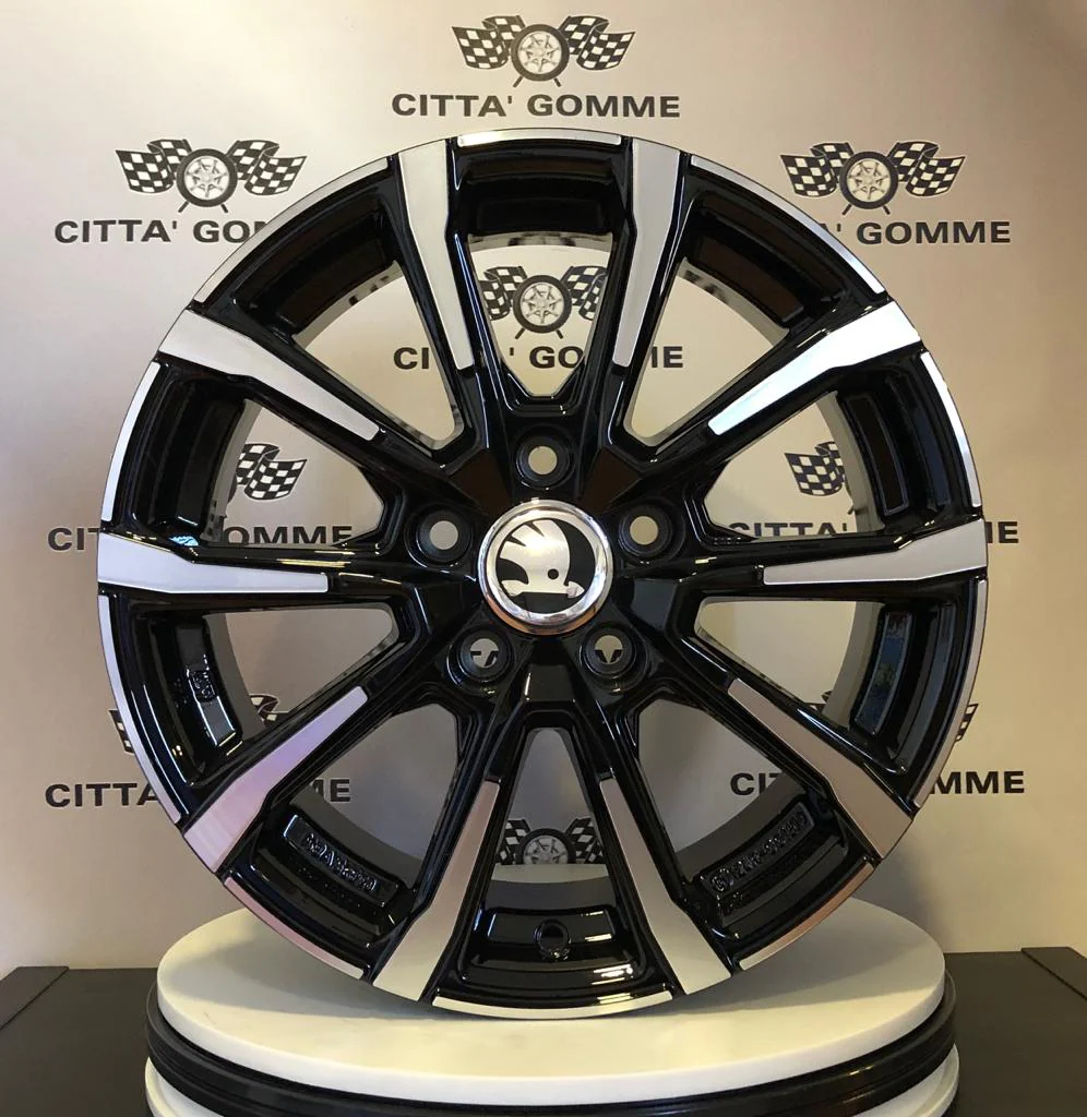 Set da 4 Cerchi in lega Msw79 per Skoda Karoq Kodiaq Octavia Superb Yeti Enyaq - Image 3