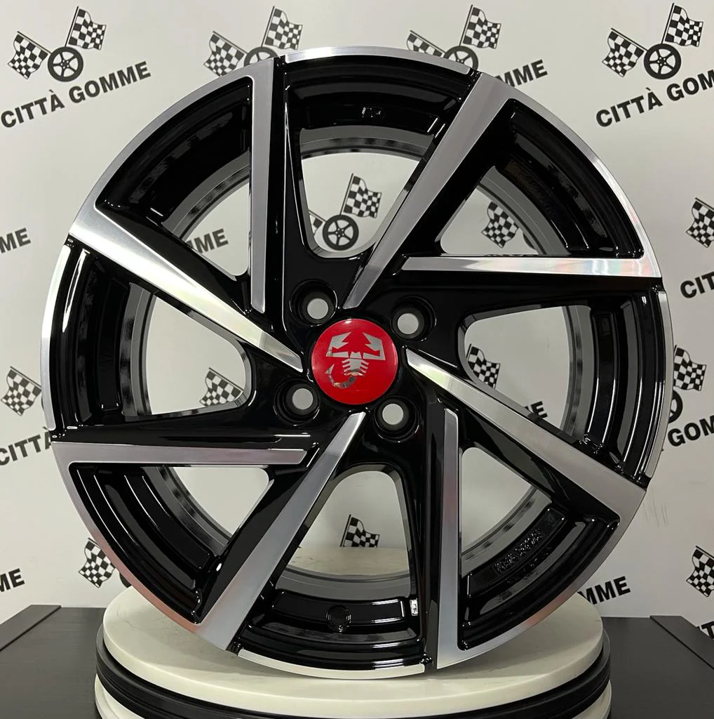 Set da 4 Cerchi in lega Msw80-4 per Abarth 500 595 SS esseesse