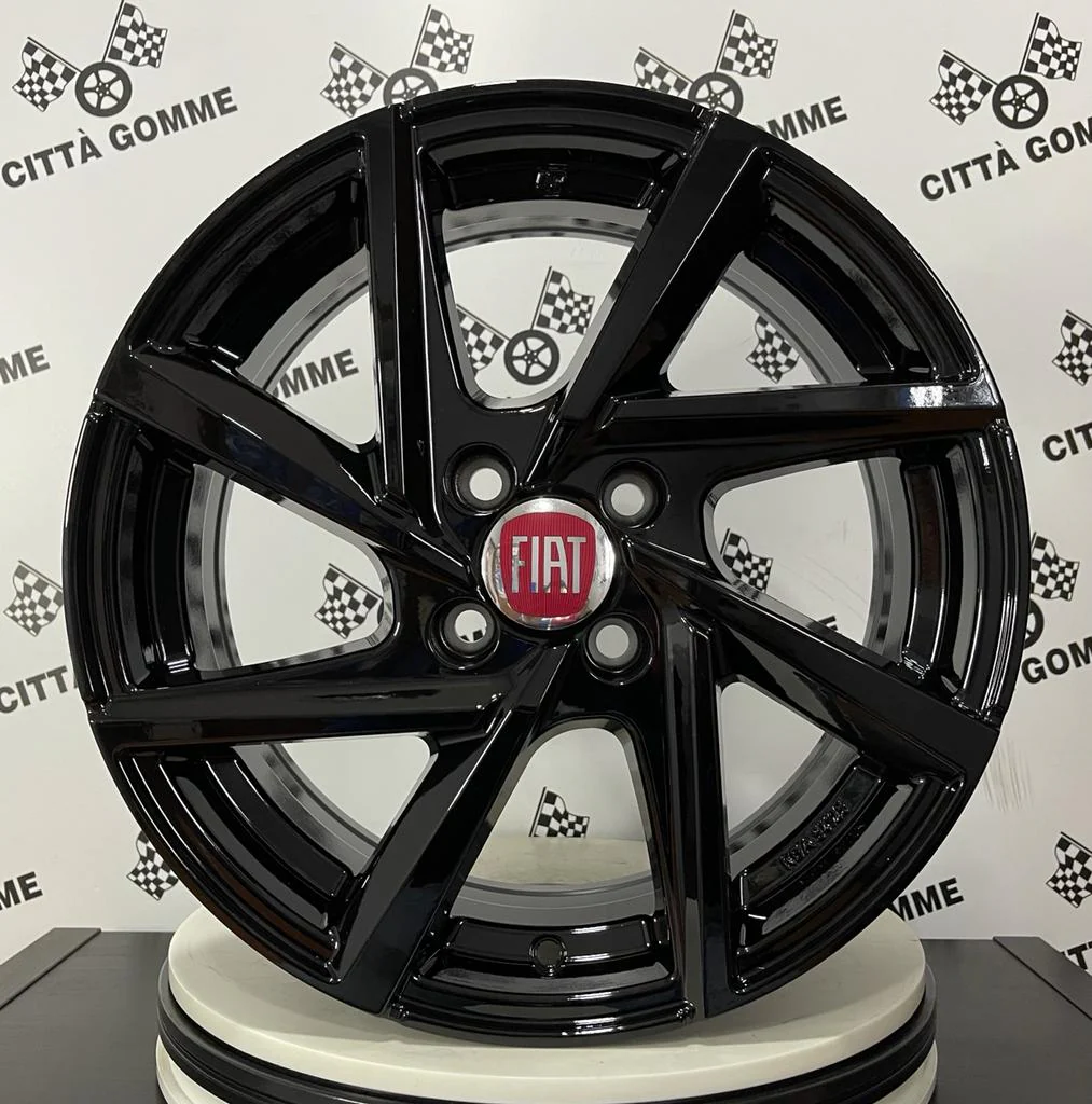 Set da 4 Cerchi in lega Msw80-4 per Fiat Panda 500 Fiorino Idea Bravo Stilo - Image 4