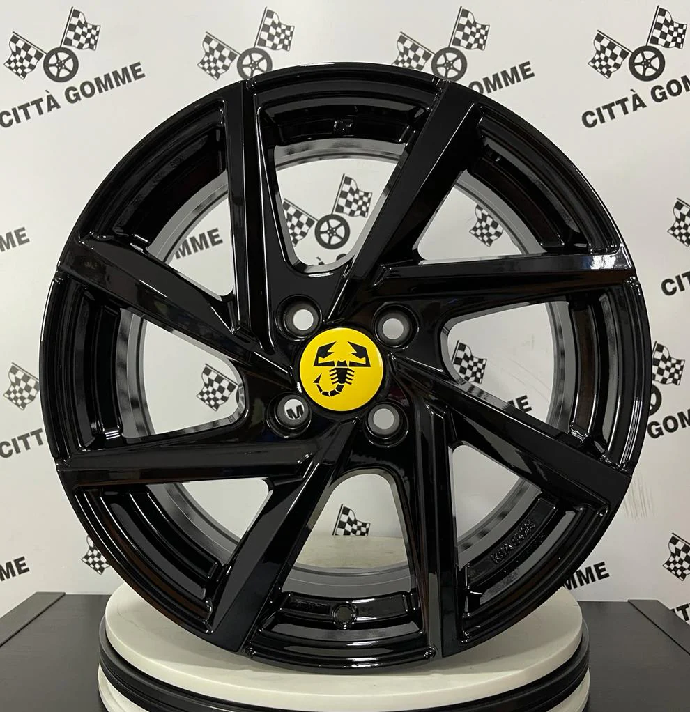 Set da 4 Cerchi in lega Msw80-4 per Grande Punto Abarth e Punto Evo Abarth SS esseesse - Image 4