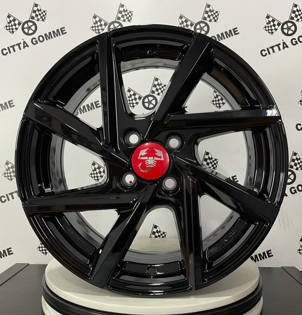 Set da 4 Cerchi in lega Msw80-4 per Grande Punto Abarth e Punto Evo Abarth SS esseesse - Image 4