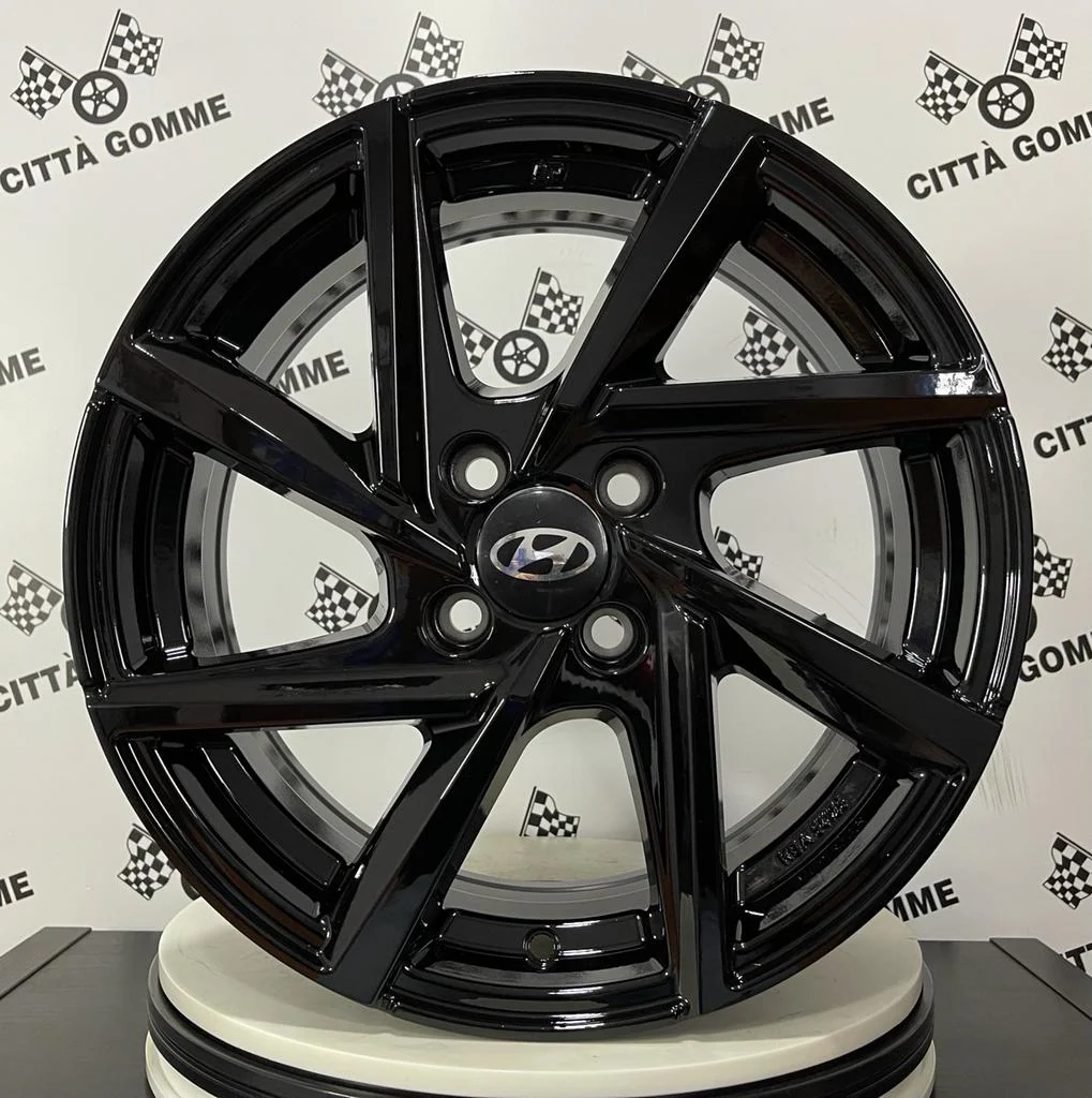 Set da 4 Cerchi in lega Msw80-4 per Hyundai i10 i20 Accent Atos Getz - Image 4