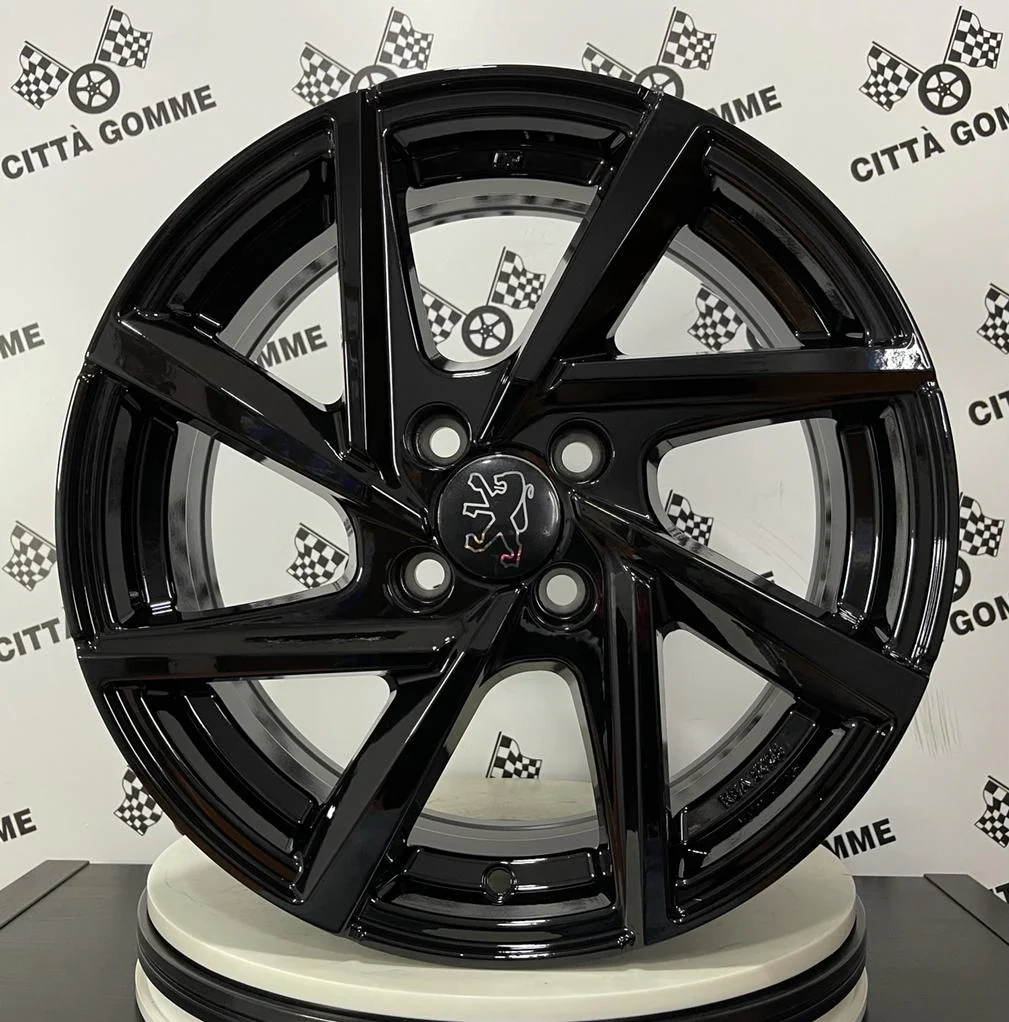 Set da 4 Cerchi in lega Msw80-4 per Peugeot 1007 2008 206 207 208 301 307 308 406 5008 - Image 4