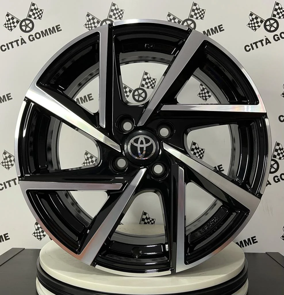 Set da 4 Cerchi in lega Msw80-4 per Toyota Yaris Aygo Corolla IQ