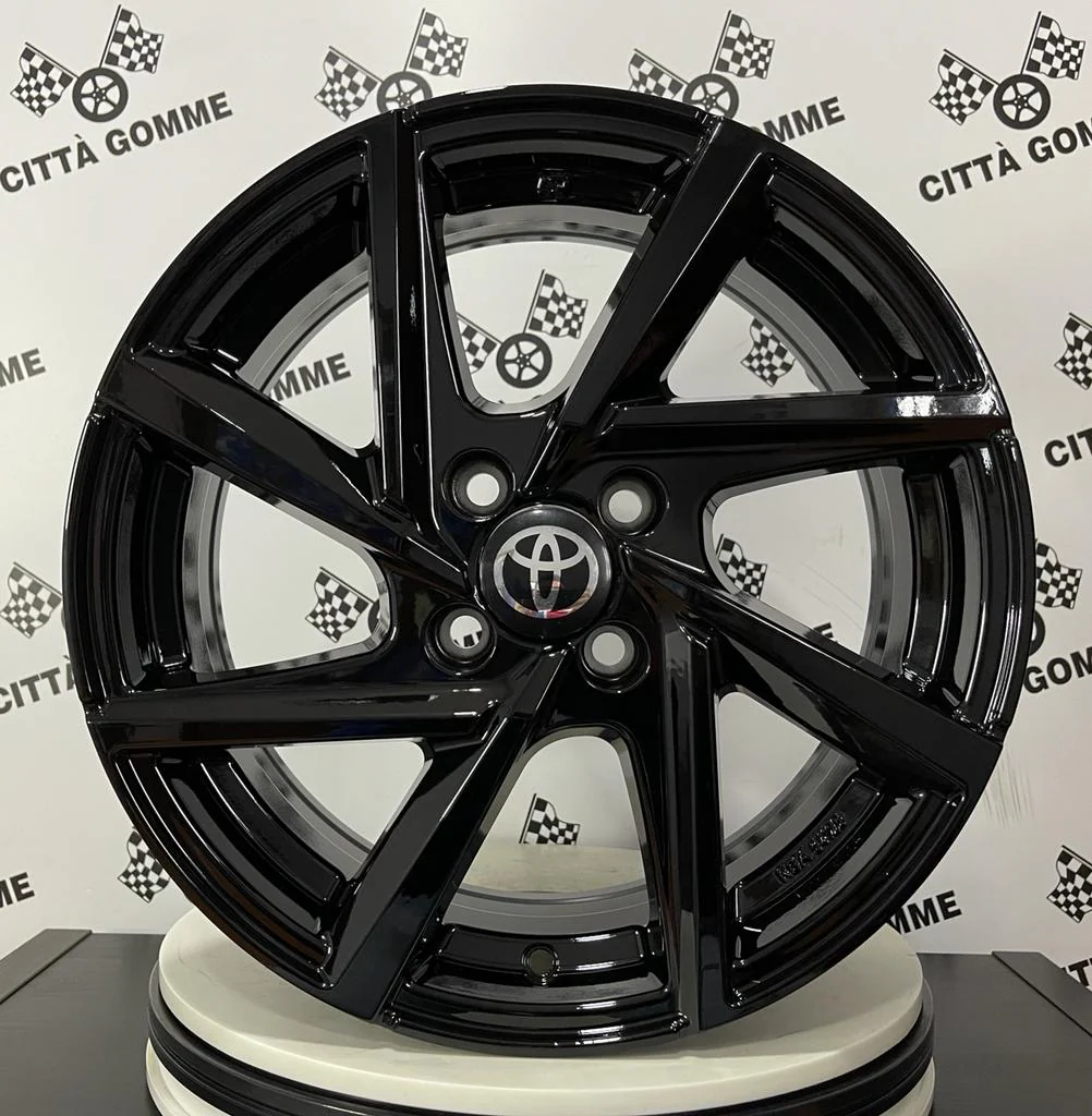 Set da 4 Cerchi in lega Msw80-4 per Toyota Yaris Aygo Corolla IQ - Image 4