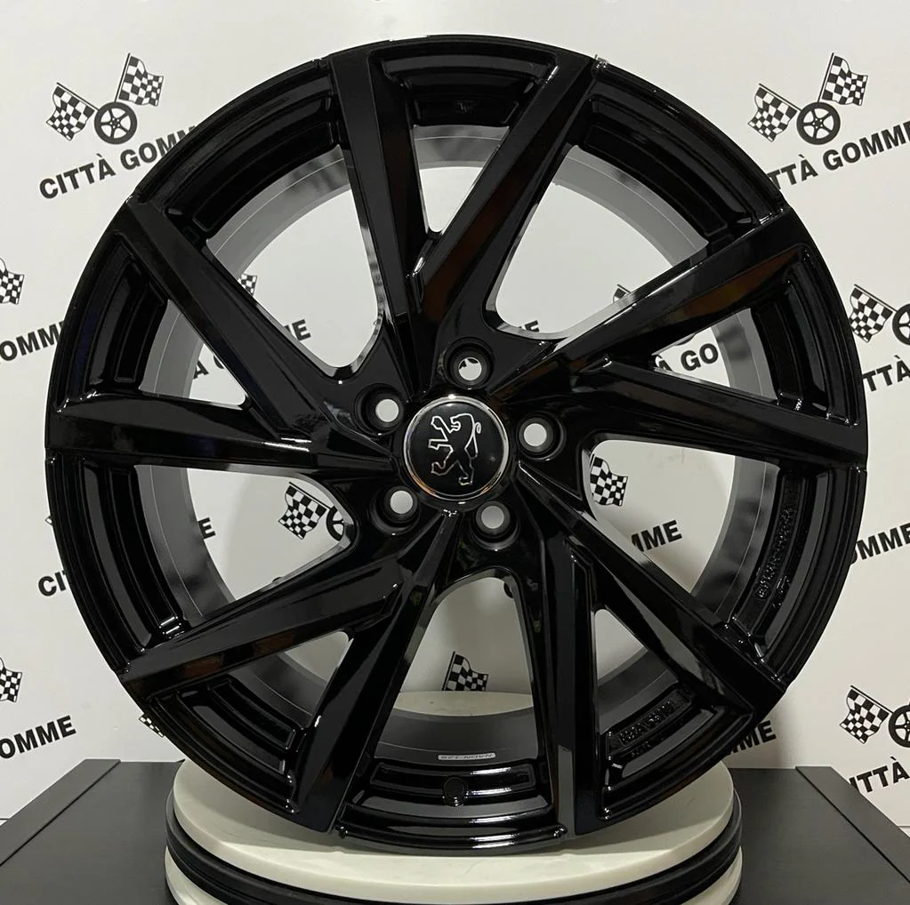 Set da 4 Cerchi in lega Msw80-5 per Peugeot 3008 308 407 5008 508 607 GT Line - Image 4