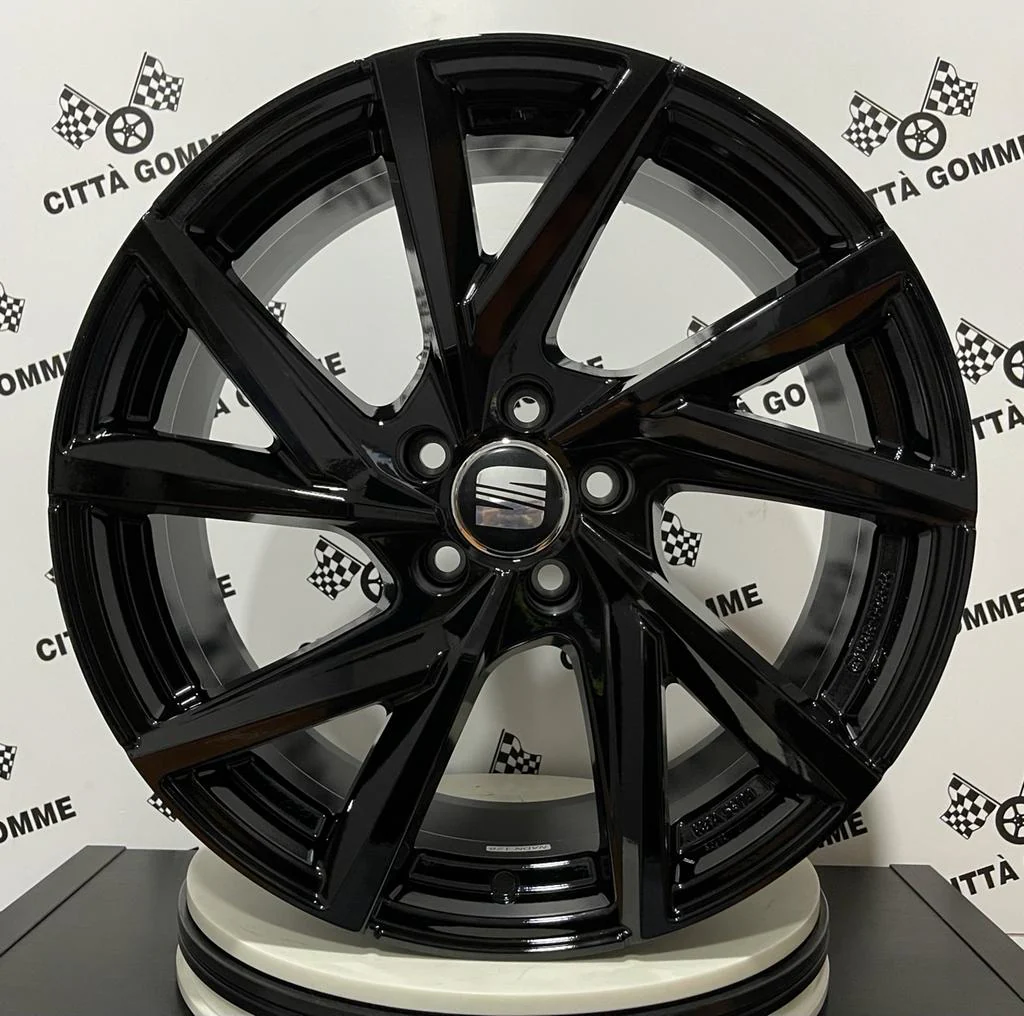 Set da 4 Cerchi in lega Msw80-5 per Seat Ibiza Arona Toledo Cordoba - Image 4