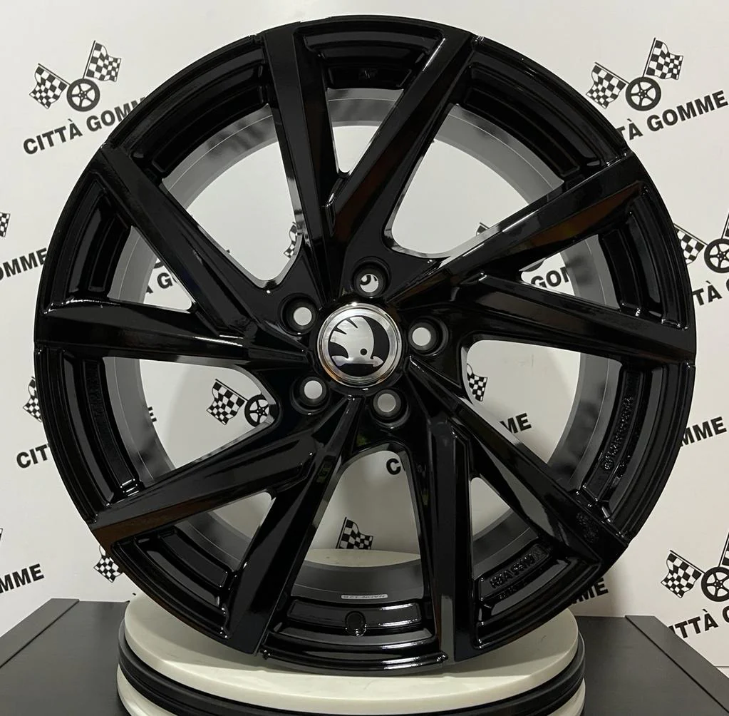 Set da 4 Cerchi in lega Msw80-5 per Skoda Fabia Scala Praktik Rapid Spaceback - Image 4