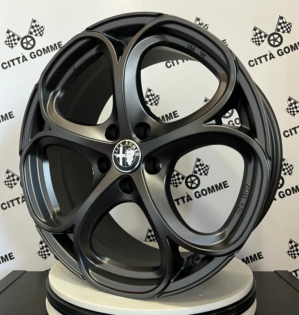 Set da 4 Cerchi in lega Msw82 per Alfa Romeo 147 156 164 GT - Image 6