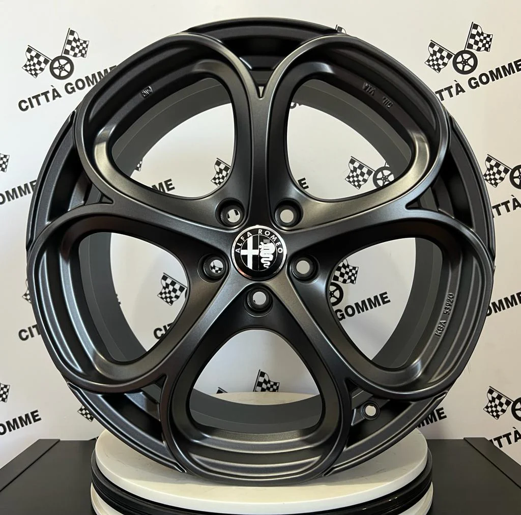 Set da 4 Cerchi in lega Msw82 per Alfa Romeo 147 156 164 GT - Image 7