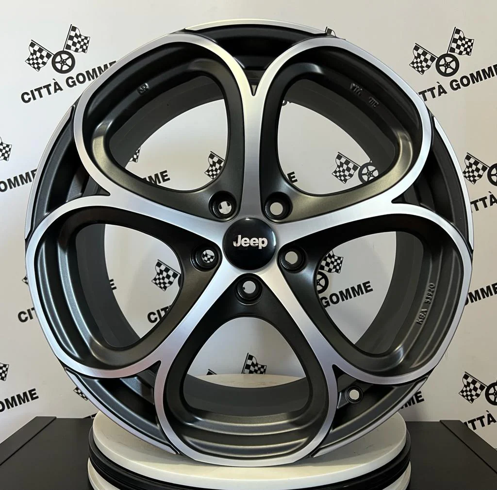 Set da 4 Cerchi in lega Msw82 per Jeep Renegade Compass Cherokee - Image 4